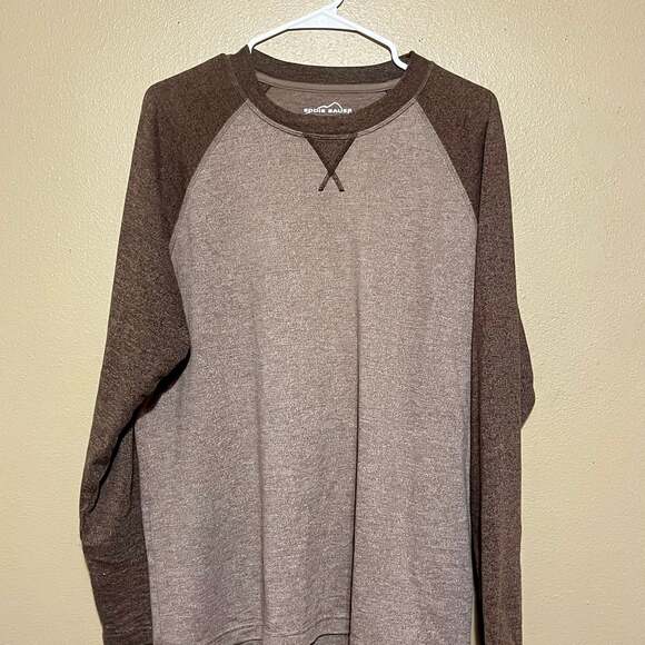 Eddie Bauer Other - Eddie Bauer ragland shirt Mens Large long sleeve brown